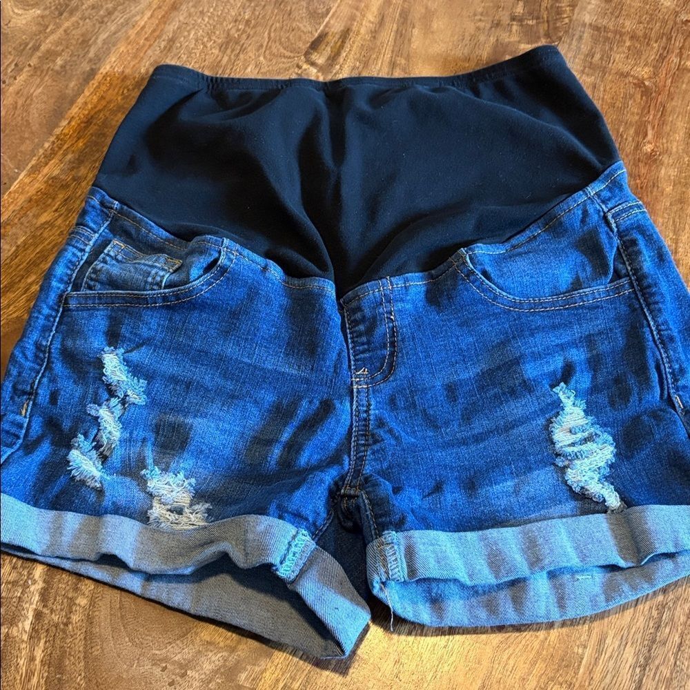 Maternity denim shirts medium